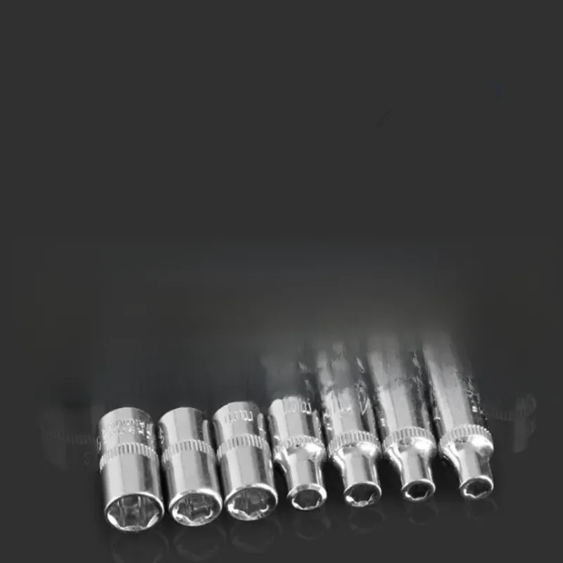 Clé à douille 4MM 4.5MM 5MM 5.5MM 6MM 7MM 8MM 9MM 10MM 11MM 12MM 13MM 14MM 1/4 ", manchon de tête, outil manuel à Double extrémité, 1 pièce