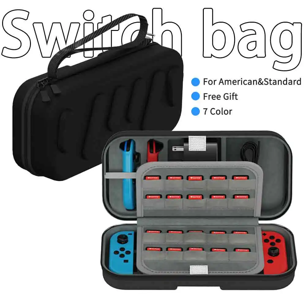 Switch Carrying Case Compatible with  Switch/OLED Portable Switch Travel Carry Case Fit for Joy-Con and AdapterHard Shell Protec