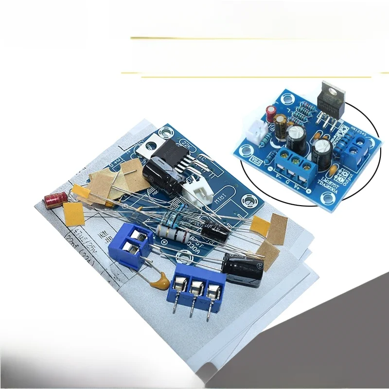 LM1875T mono boom poziom mocy 30W płyta wzmacniacza głośnik wzmacniacz mocy produkcja PCB zestaw do samodzielnego montażu LM1875 — zdjęcie 2
