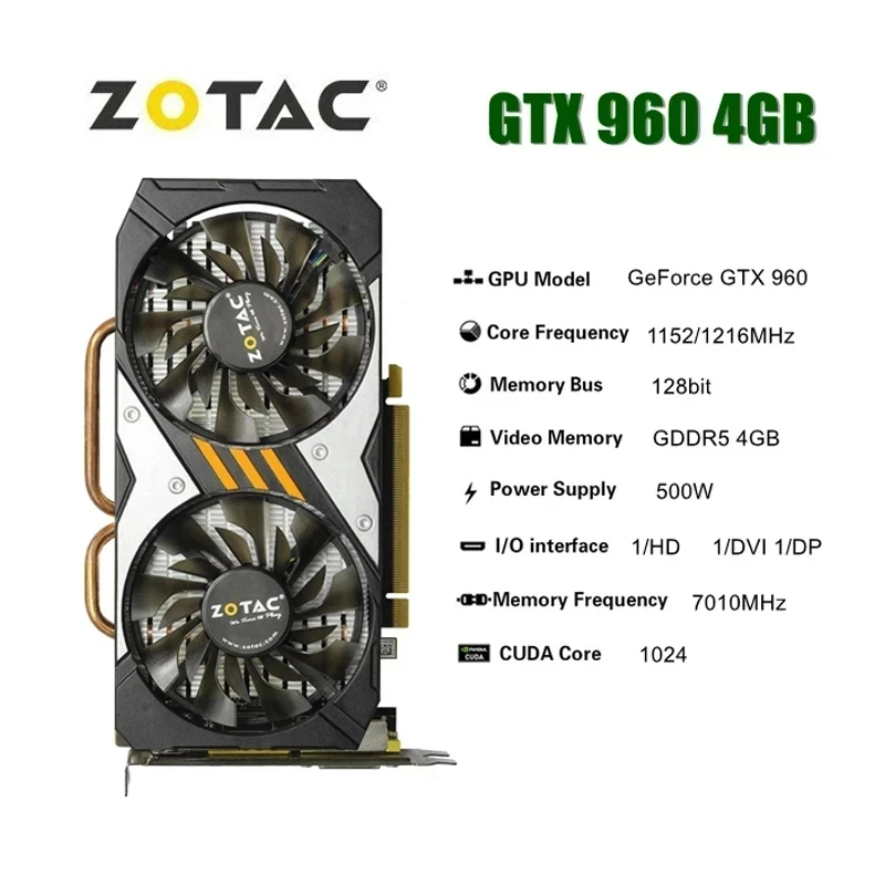 GTX960 4G ZOTAC PCパーツ GeForce GTX 960 4GB DDR5 MSI Nvidia