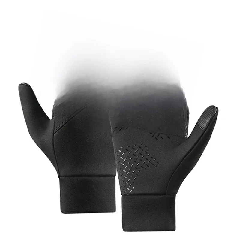 AliExpress Lotank Autumn and Winter Touchscreen Men's and Women's Warm Gloves Plush Outdoor Sports Windproof and Cold Proof Cycling Gloves