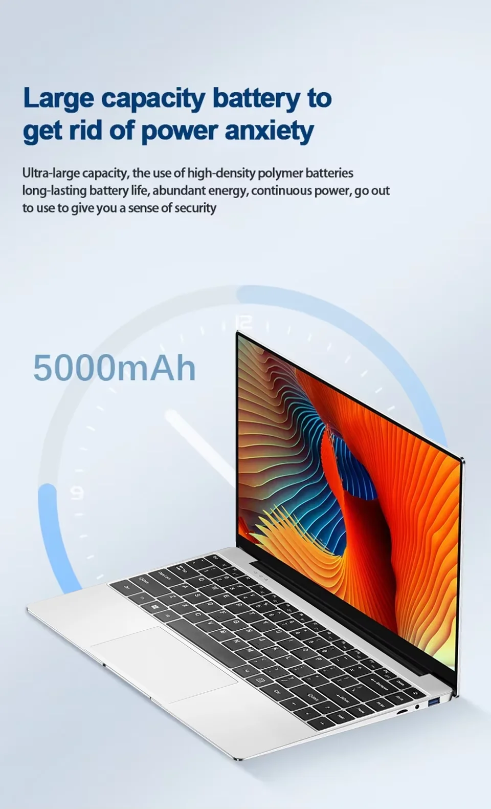 Ordinateur portable ultra fin de 14.1 pouces, 12 Go de RAM, 2 To de SSD, Intel N4000, Windows 11, รฉcran 1920x1080, ordinateur de bureau, ordinateur