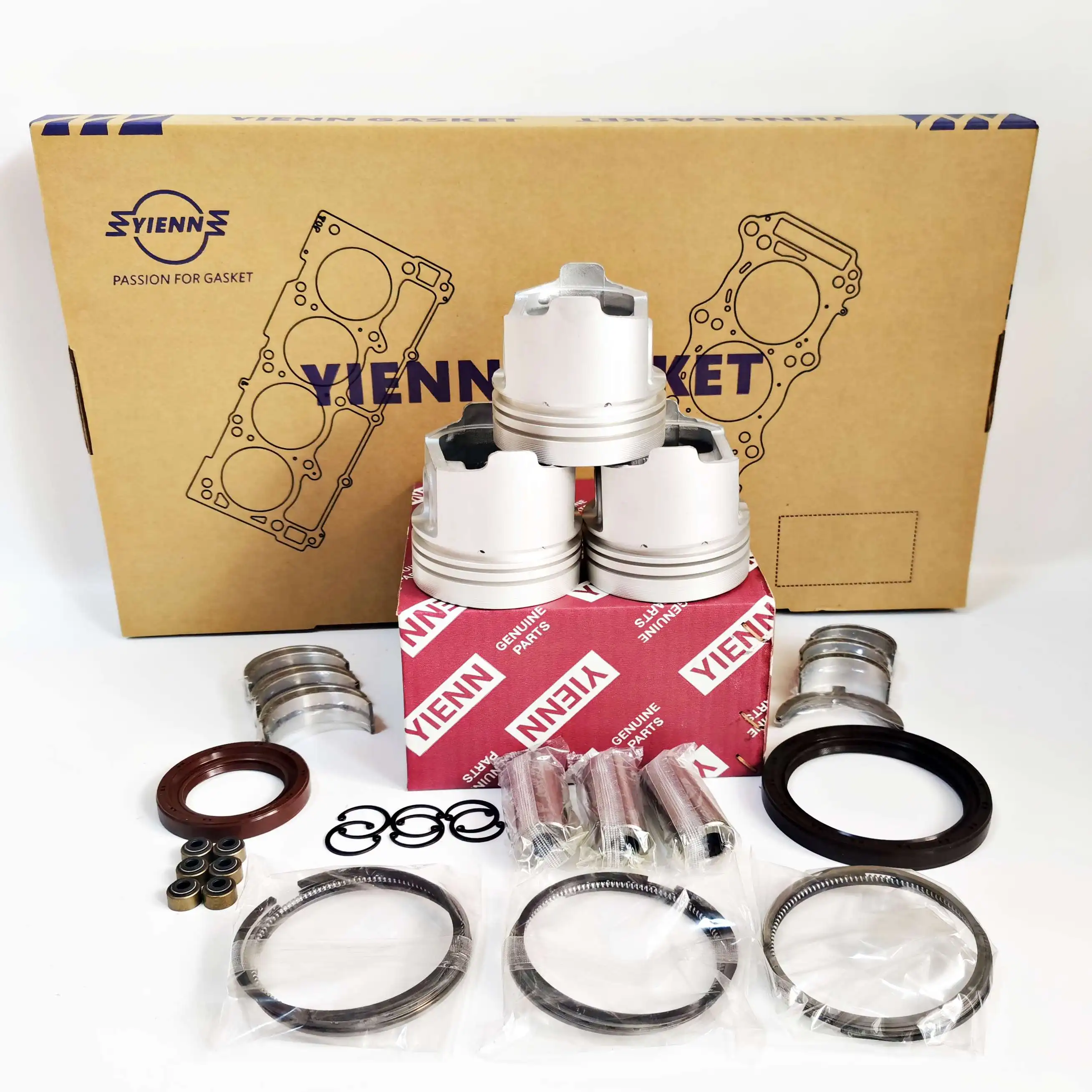 3TNE88L-BBV Overhaul Rebuild Kit For Yanmar Engine VIO40 B37-2B Excavator Repair Parts