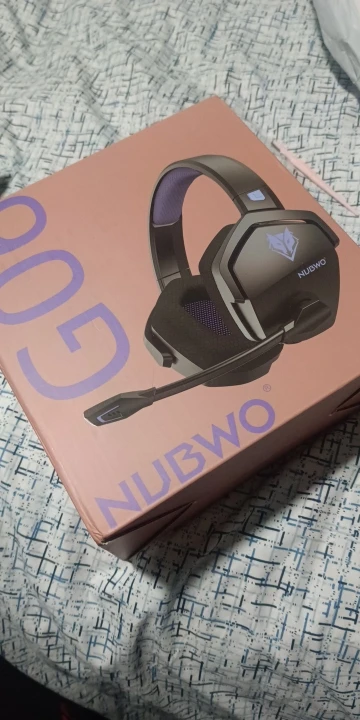 NUBWO G06 2.4G Dual Wireless Gaming Headset 5ms Low Latency 7.1 Surround ENC Mic For PC PS4 PS5 Gaming Bluetooth Headphones photo review