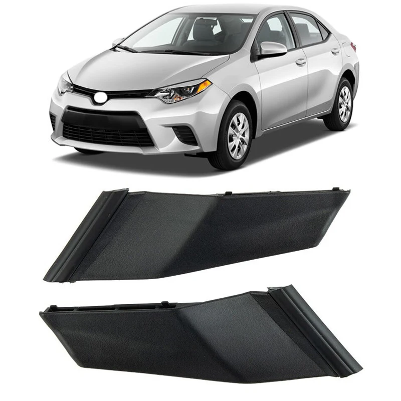 Car Front Windshield Wiper Side Cowl Extension Cover For Toyota Corolla 2014 2015-2019 Auto Accessories 55084-02250 55083-02010