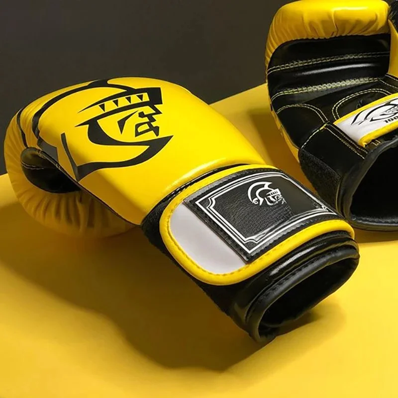 Pretorian damskie/męskie rękawice bokserskie skórzane MMA Muay Thai Boxe De Luva rękawice sprzęt Sanda 8 10 12 14 16 uncji — zdjęcie 2