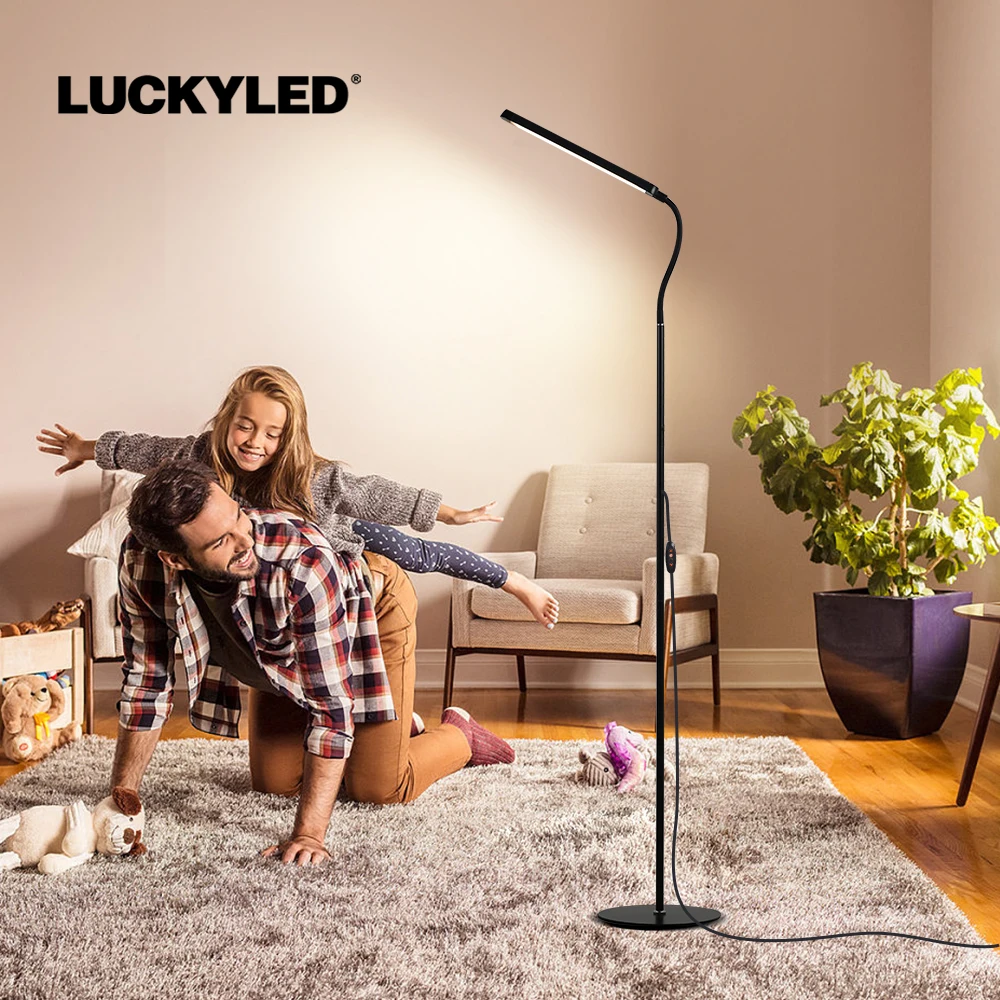 LED Floor Lamp Nordic Morden Style 12V USB Plug Standing Lamp Indoor Lighting For Living Room Bedroom Dimmable Reading Light