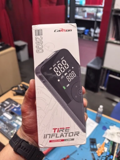 VanVolt AirGo™ Cordless Digital Tyre Inflator - Portable 150 PSI Air Pump photo review