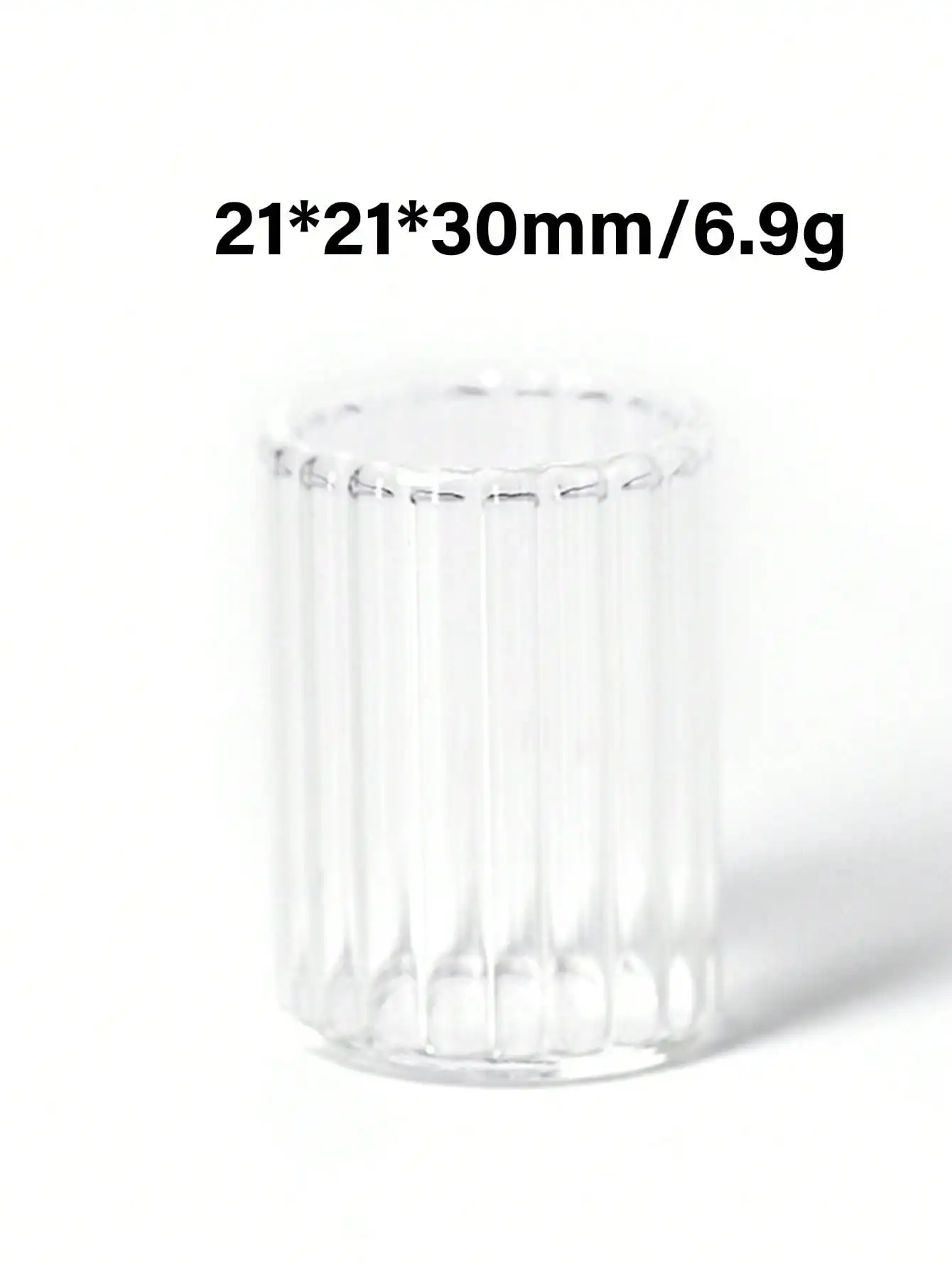1/2 Stück Glas-Nagelaufbewahrungsflasche, sterilisiert, multifunktionaler Nagelbohrerhalter, Reinigungsbecher für die Desinfektion von Maniküre-Werkzeugen – Detail 5