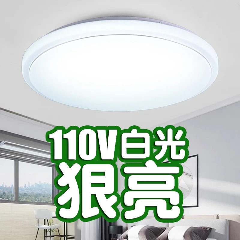 Modern LED Ceiling Lamp 36W White Light 85-265V Universal Voltage Star-Studded round Design for Bedroom Balcony Passageway