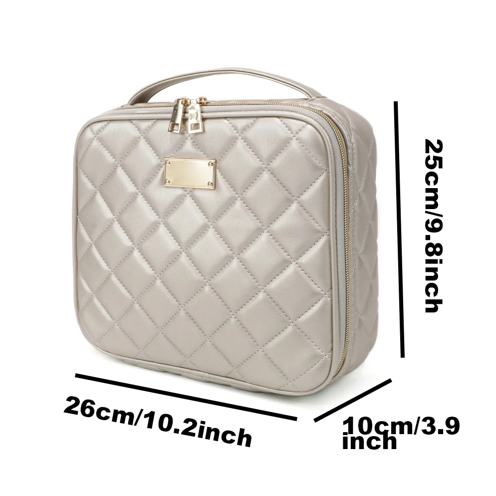 

Fashion design women's bag cosmetic bag handbag with handle large capacity multifunctional suitable for travel and leisure