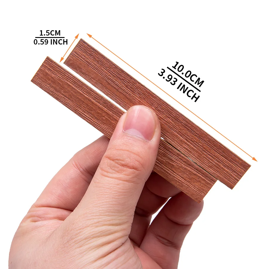 20pcs Miniature Floor Model Toys Self-adhesive PVC Dollhouse Decoration Kits Diy Architecture Building Materials for Diorama - Image 4