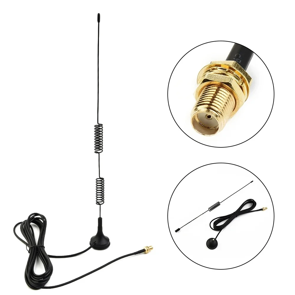 Dwuzakresowa antena radiowa samochodowa VHF UHF 136-174MHz 400-470MHz Podstawa magnetyczna Anteny samochodowe Akcesoria — zdjęcie 2