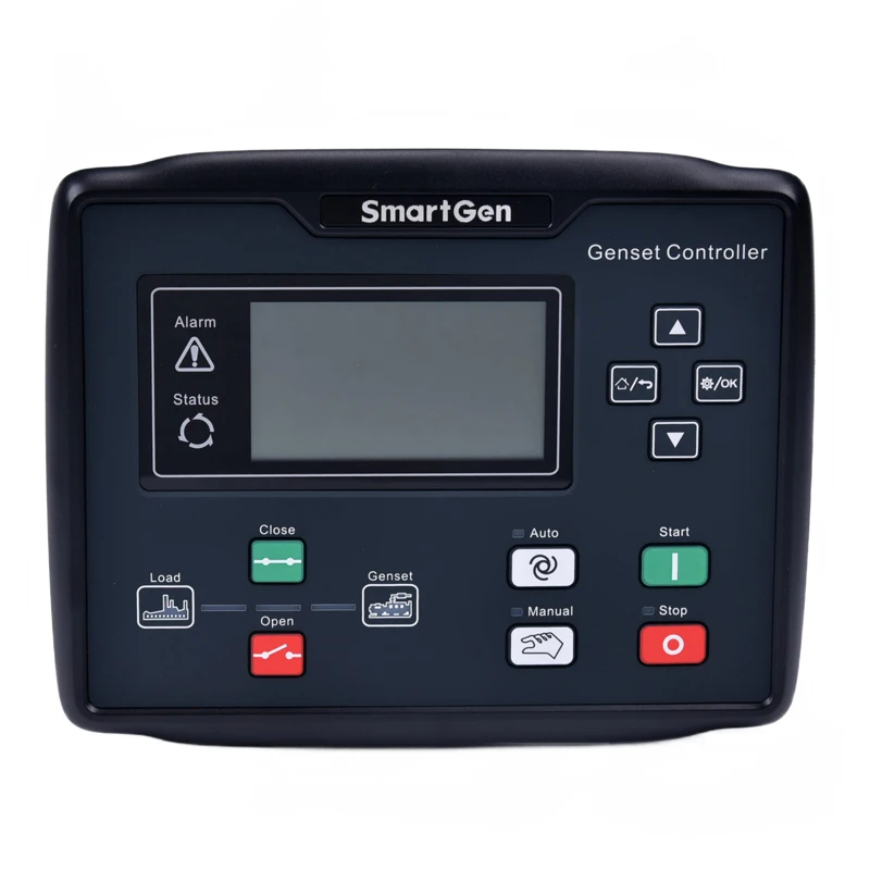 Imagem -02 - Painel de Controle Original Smartgen Display Controlador do Gerador Hgm6110n Hgm6120n 6110u 6120u 6120nc Lxc6120n