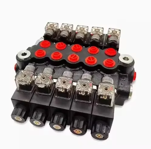 Z50 Series Manual Multi-Way Valve - High-Pressure Hydraulic Control for Construction & Agriculture