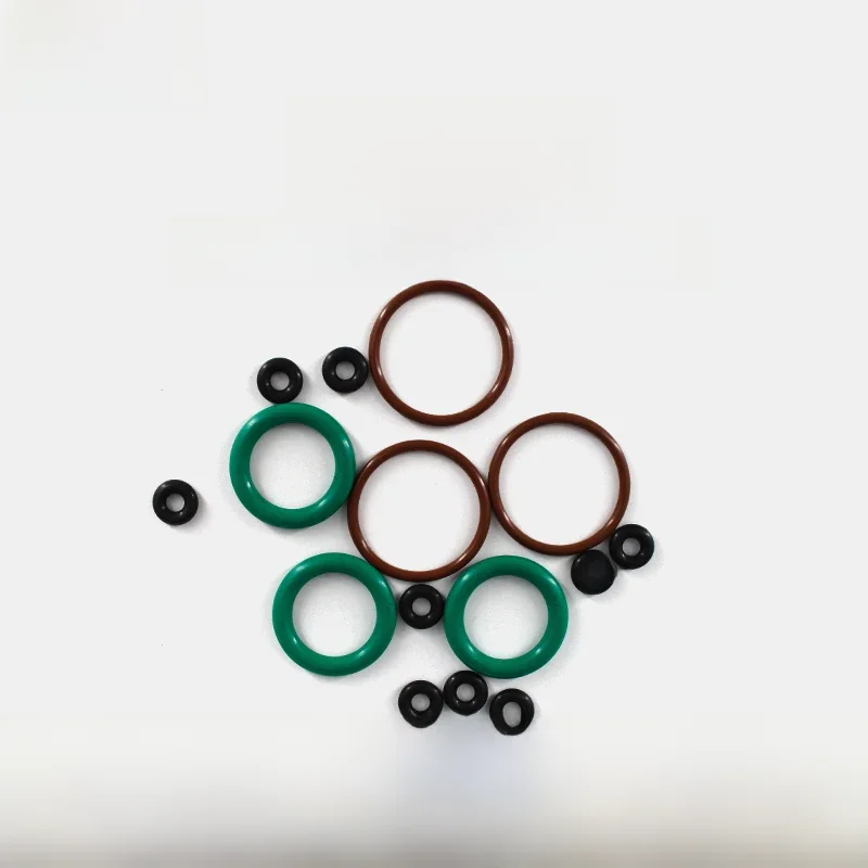 Joint torique FKM épaisseur CS1.9/2.4/3.1mm OD5-30mm pressionur d'huile FPM et joint torique en caoutchouc fluoré pour Automobile résistant à l'usure.-.