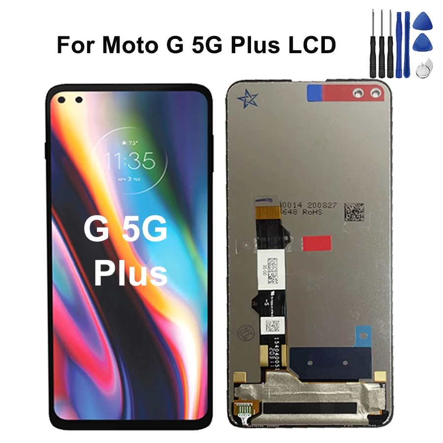 For MOTOROLA MOTO G 5G XT2113 Touch Screen LCD Display Digitizer Assembly For Moto G 5G Plus LCD Replacement Repair Parts