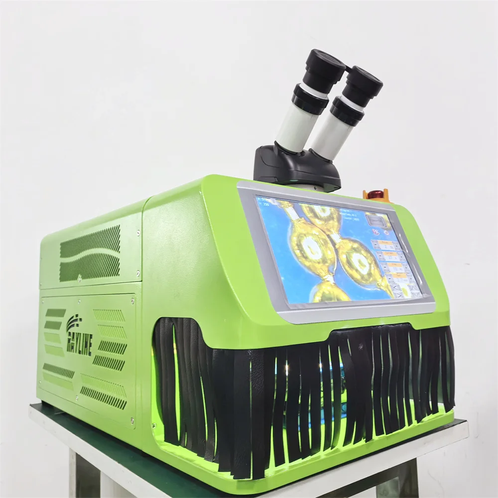 200W Jewelry Welding Machine with Microscope CCD, Pulse Arc Spot Welder for Precision Jewelry Watch Dental Eyeglasses Repair
