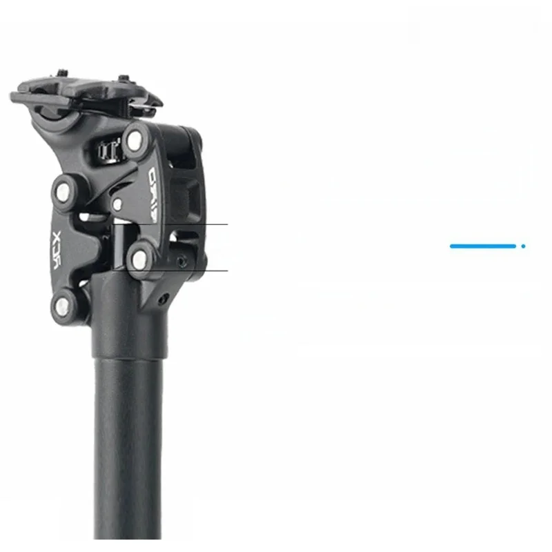 AliExpress riro RIRO Suspension Seatpost MTB Shock Absorbing Bike Saddle Tube Ultralight Aluminum Alloy Bicycle Seat Tube 27 2*350MM Bike Part