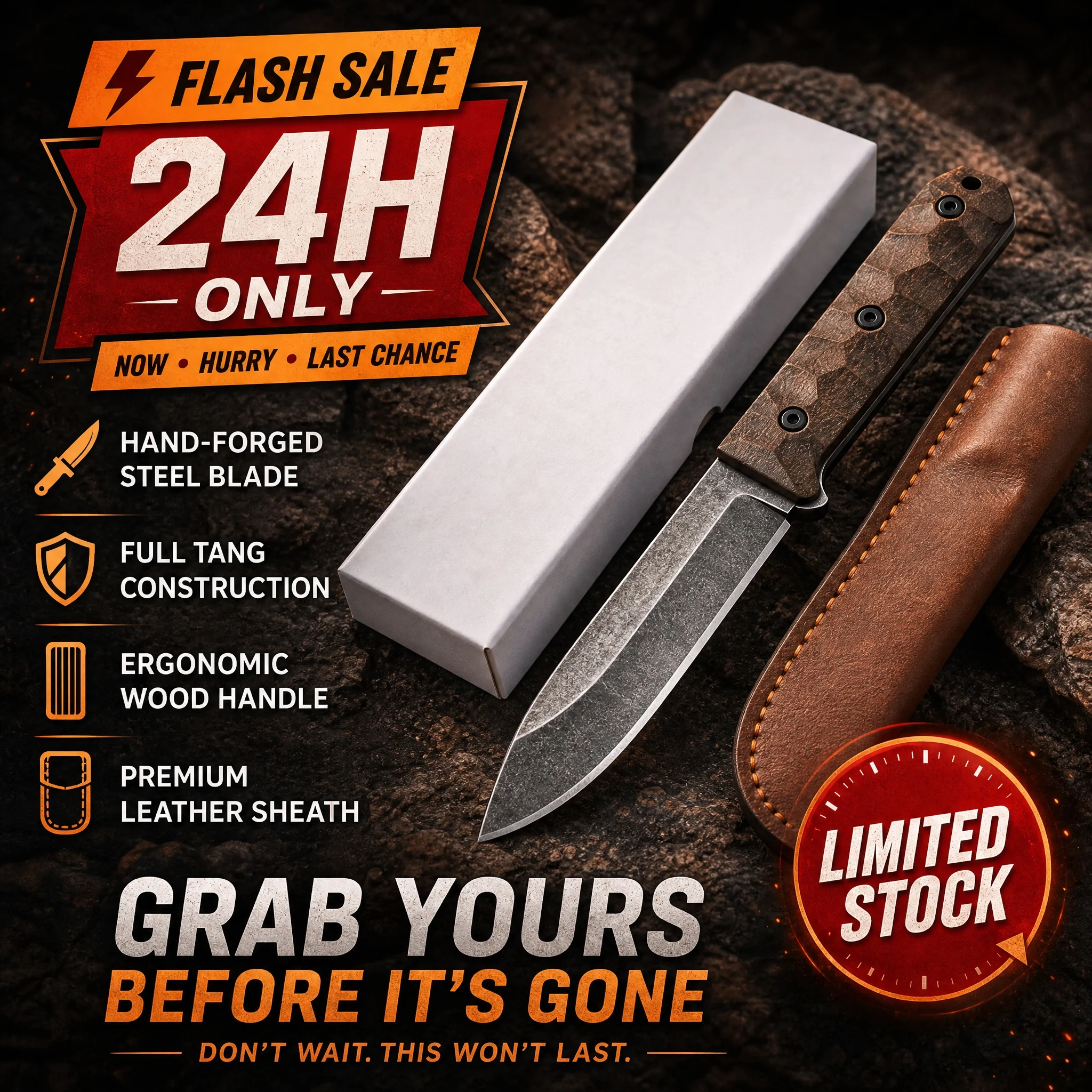 سكين متعدد الاستخدامات للاستخد - مراجعة Outdoor Hunting Gifts وسعره