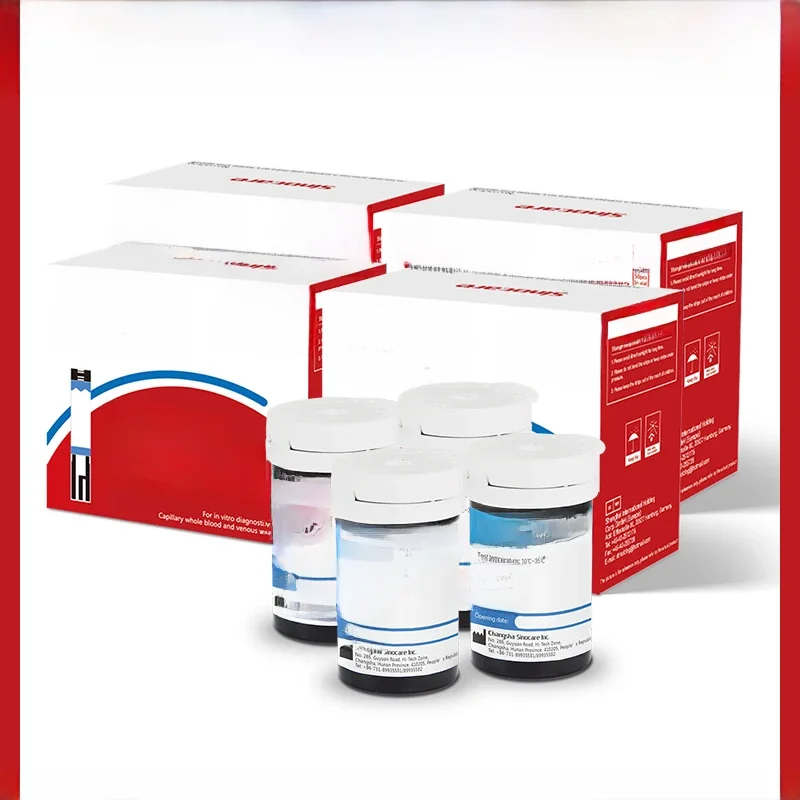 (50/100/200/400 stuks) Sinocare Safe Accu bloedglucoseteststrips (met gratis lancetten) - afbeelding 2