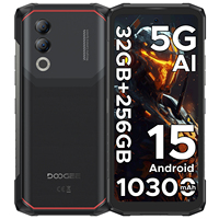 DOOGEE Blade20 Turbo 5G Rugged Phone Gemini Al 6.6'' 10300mAh Battery 32GB(8+24) 256GB 50MP Camera Android 15 NFC Mobile Phone