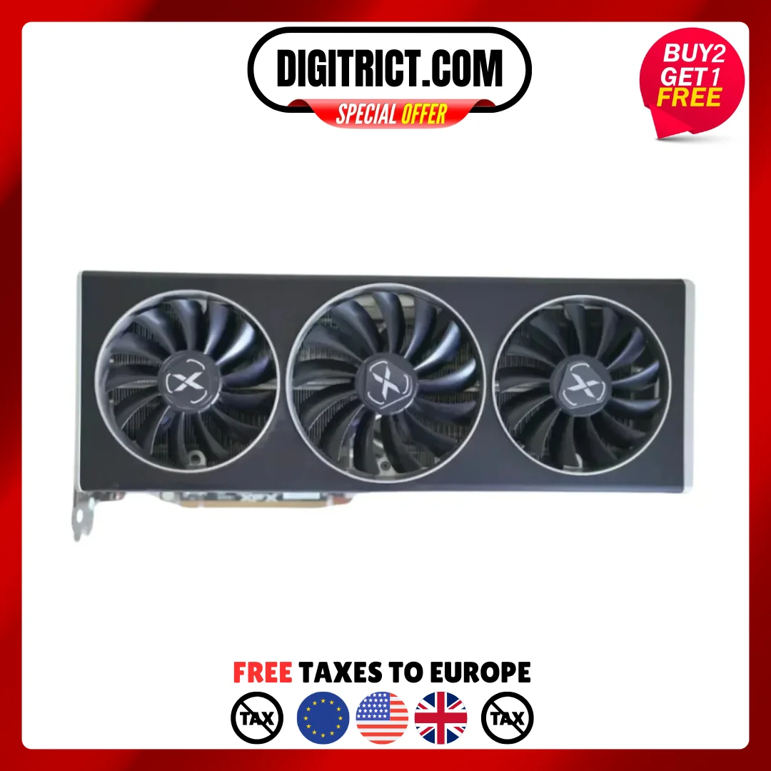 Usato XFX SPEEDSTER QICK 319 AMD Radeon RX 6700 XT BLACK Gaming 12GB GDDR6X...