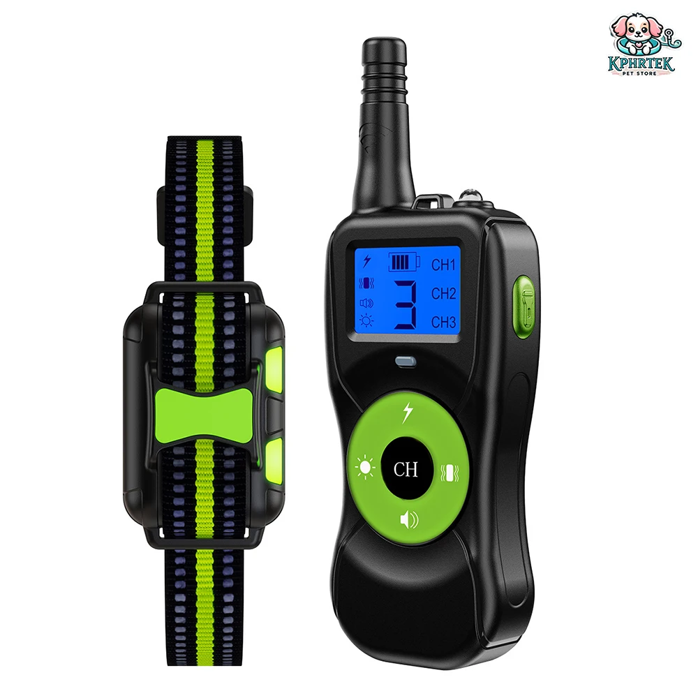 

For 1 Dog Remote Control Bark Stopper Rechargeable Waterproof Dog Training Electric Shock Collar