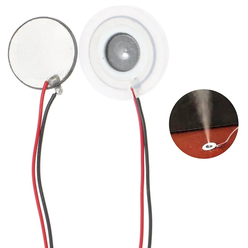 16mm 20mm 108khz DC3V-5V Fogger Mist Maker Atomizacja ultradźwiękowa Ceramiczna tarcza Pierścień Arkusz Atomizer Nawilżacz Akcesoria 26 ℃ — zdjęcie 2