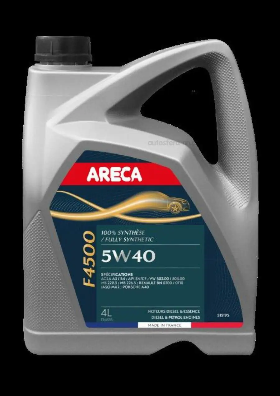 مراجعة شاملة لزيت المحرك ARECA 051519 F4500 ESSENCE 5W40 4L: الأفضل لسيارتك في 2025