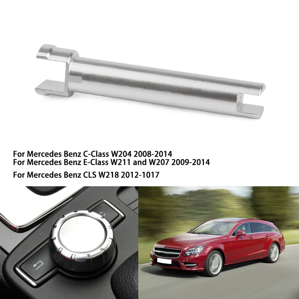 Car Radio Knob Command Controller Repair Kit 2048709958 1728701258 For Benz W204 X204 W212 W218 C‑Class E‑Class CLS
