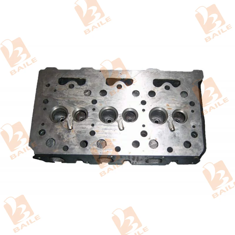 D750 Cylinder Head With Valves For For Kubota D650 Tractor