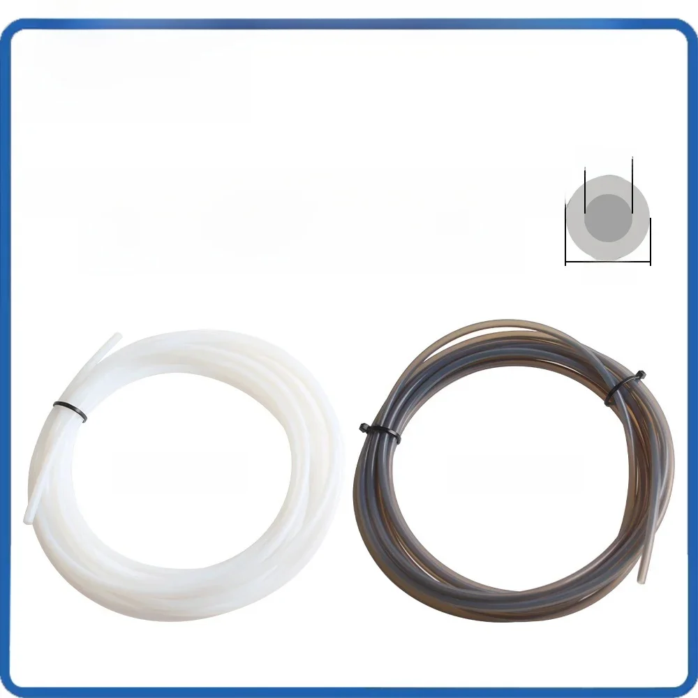 Do mini drukarki 3D Bambu Lab P1P AMS A1 Biało-szara rura PTFE Wytłaczarka Bowdena 1.75mm ID2.5mm OD4mm do Bambu — zdjęcie 2