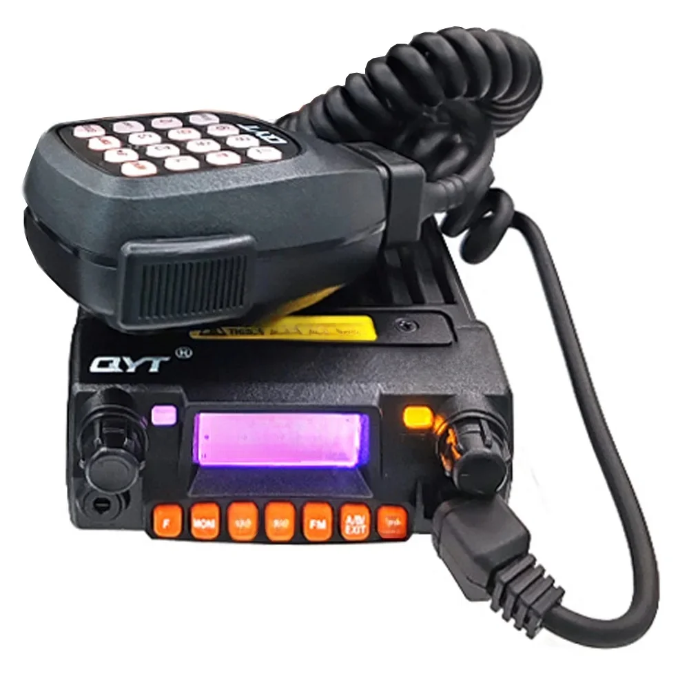 QYT KT-8900R 25W dalekiego zasięgu Walkie Talkie trójzakresowy nadajnik-odbiornik VHF UHF 136 ~ 174 i 240-260 i 400 ~ 480 MHz Mini mobilne radio dwukierunkowe — zdjęcie 2
