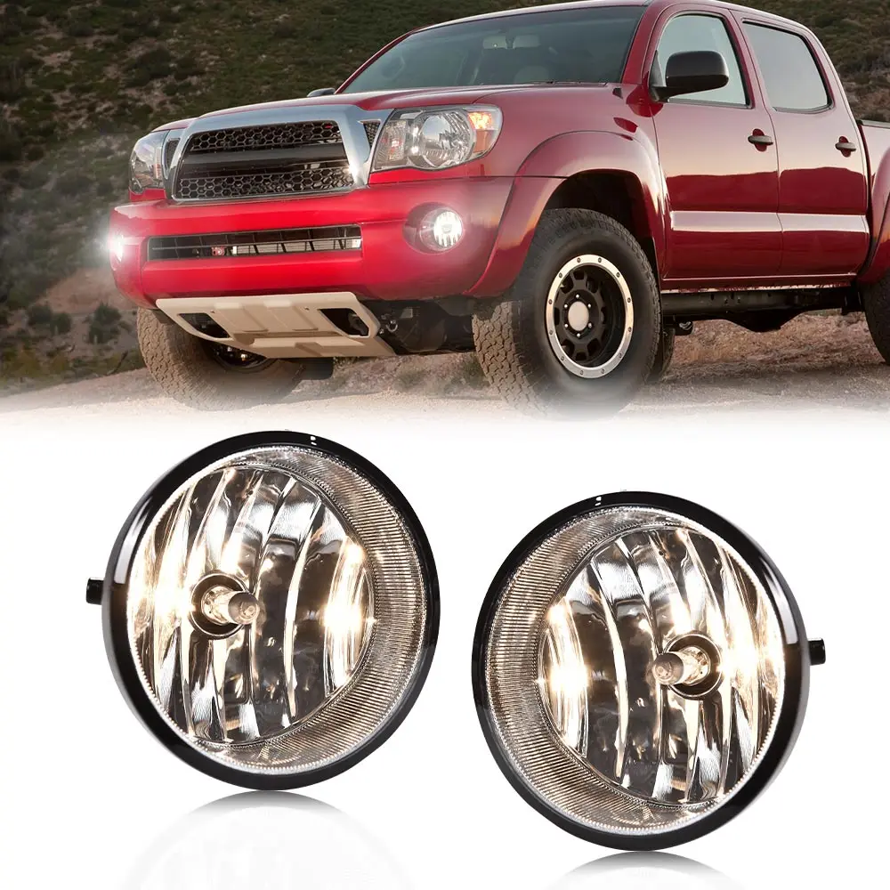 

Сменный бампер, противотуманный фонарь, переключатель + лампочки, подходят для Toyota Tacoma 2005-2011 годов, водонепроницаемые, снегозащитные, пылезащитные, автомобильные аксессуары