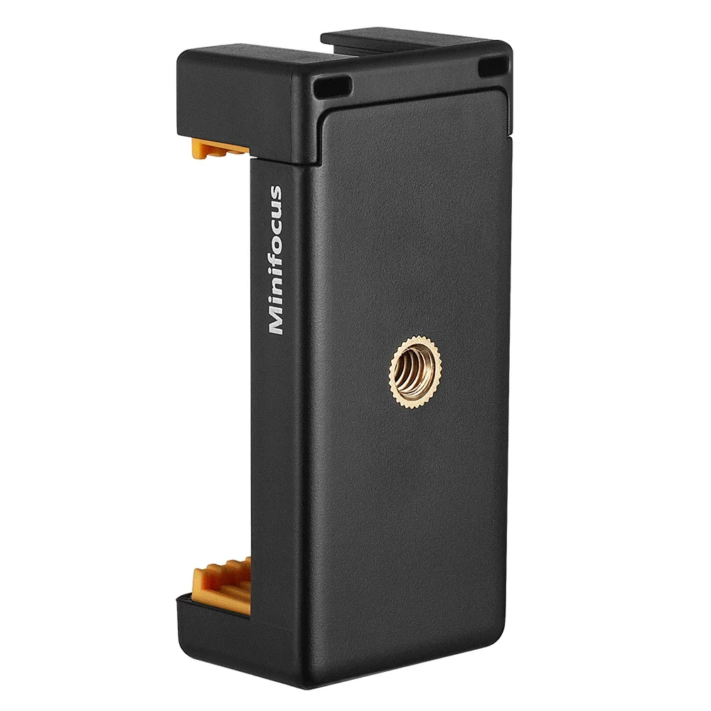 Uchwyt na telefon komórkowy Vlog Adapter do statywu z mocowaniem na zimną stopkę 1/4 otwory na śruby do smartfona Vlogging Video LED Light Mic — zdjęcie 2
