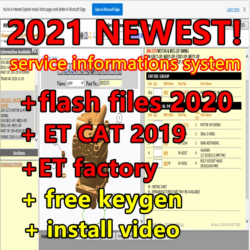 

newest 2021.1 CAT SIS Caterpillar For red Caterpillar CAT SIS Service Information System EPC Repair SW install video free Keygen