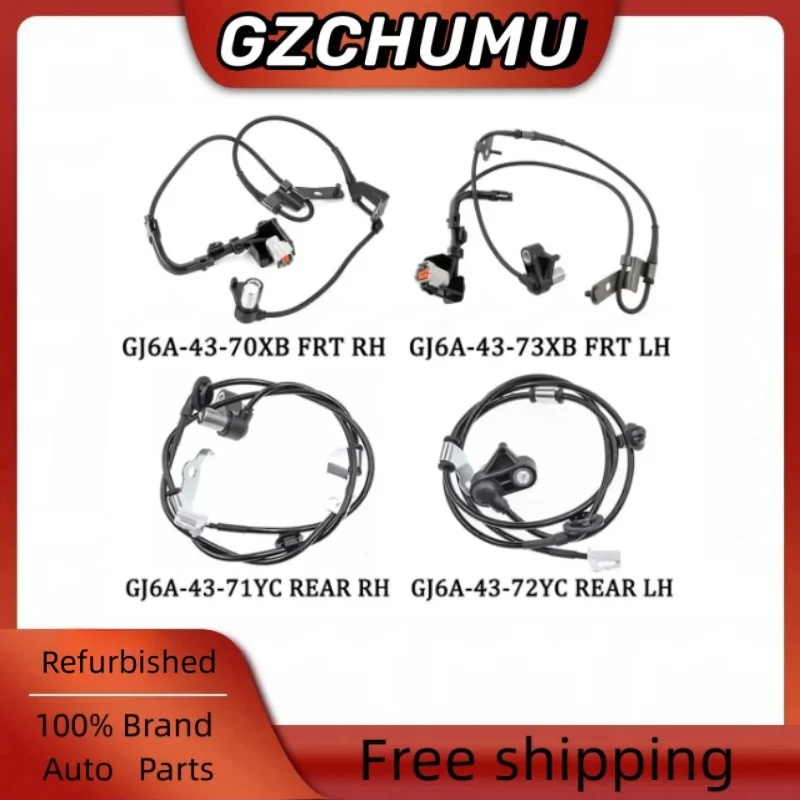 

Front Rear Left Right ABS Speed Sensor For Mazda 6 GG 2002 2003-2008 GJ6A-43-70XB GJ6A4370XB GJ6A4373XB GJ6A4371YC GJ6A4372YC
