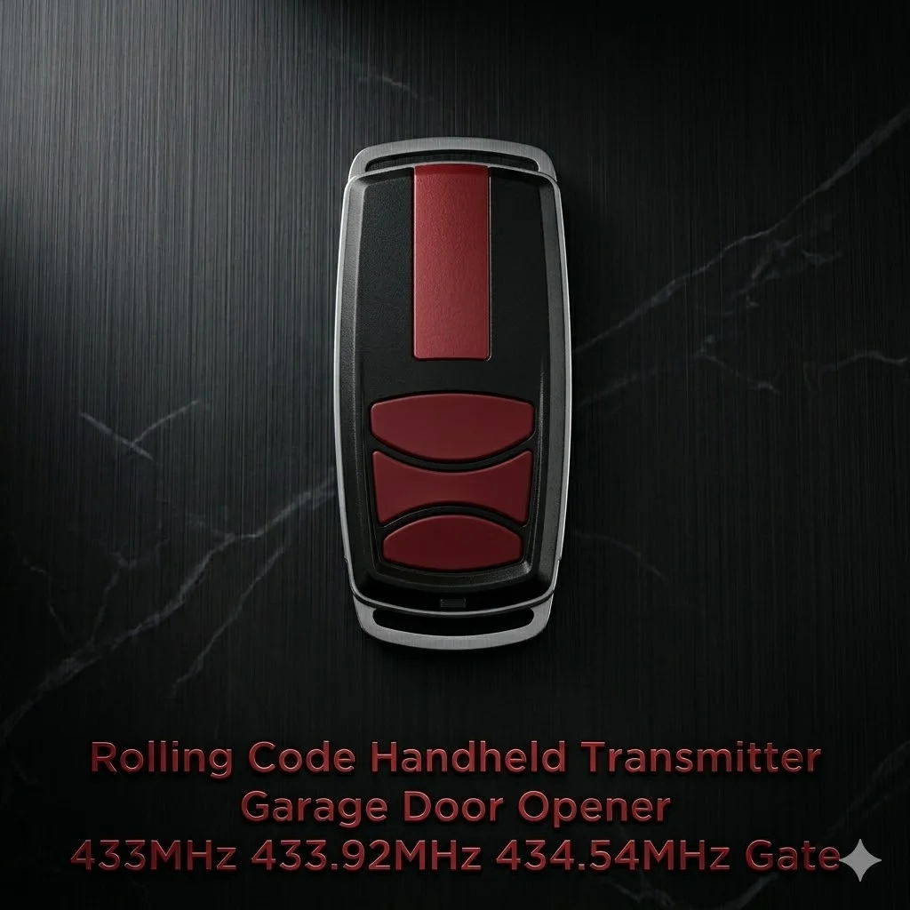 ME960-LM Rolling Code Handheld Transmitter Garage Door Opener 433MHz 433.92MHz 434.54MHz Gate Opener