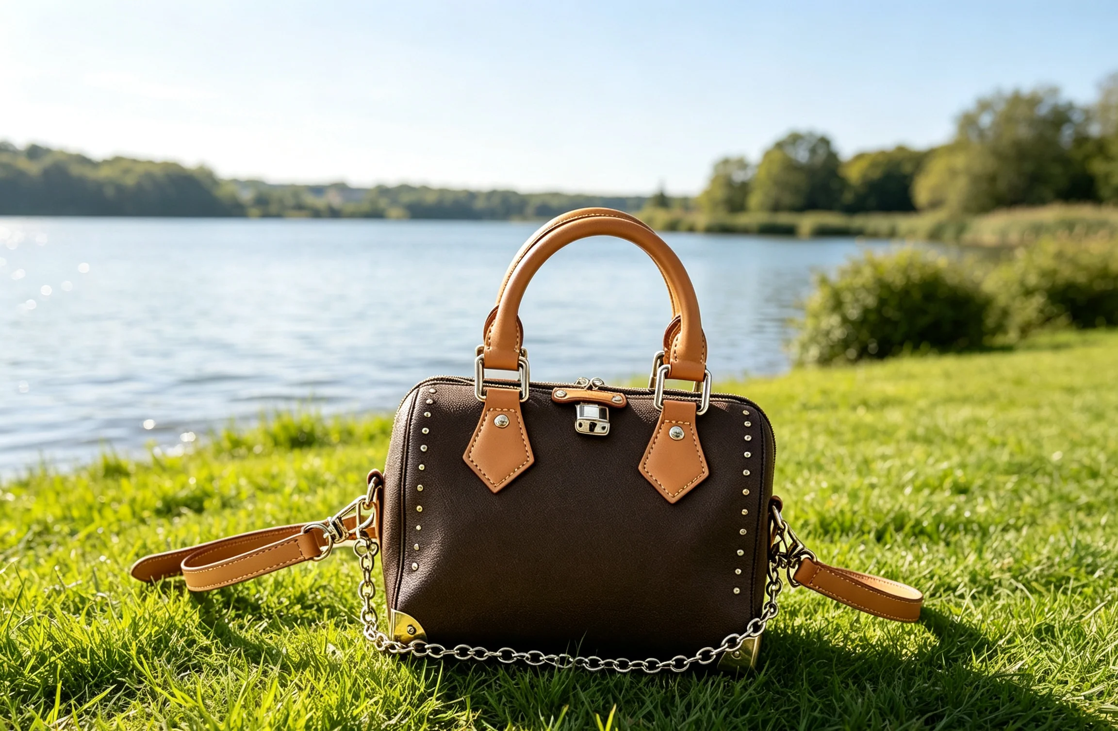 2026 Size: 20.5x13.5x11 cm no box New Model Versatile and Fashionable PU Leather Bag - Durable,High-Quality and Affordable