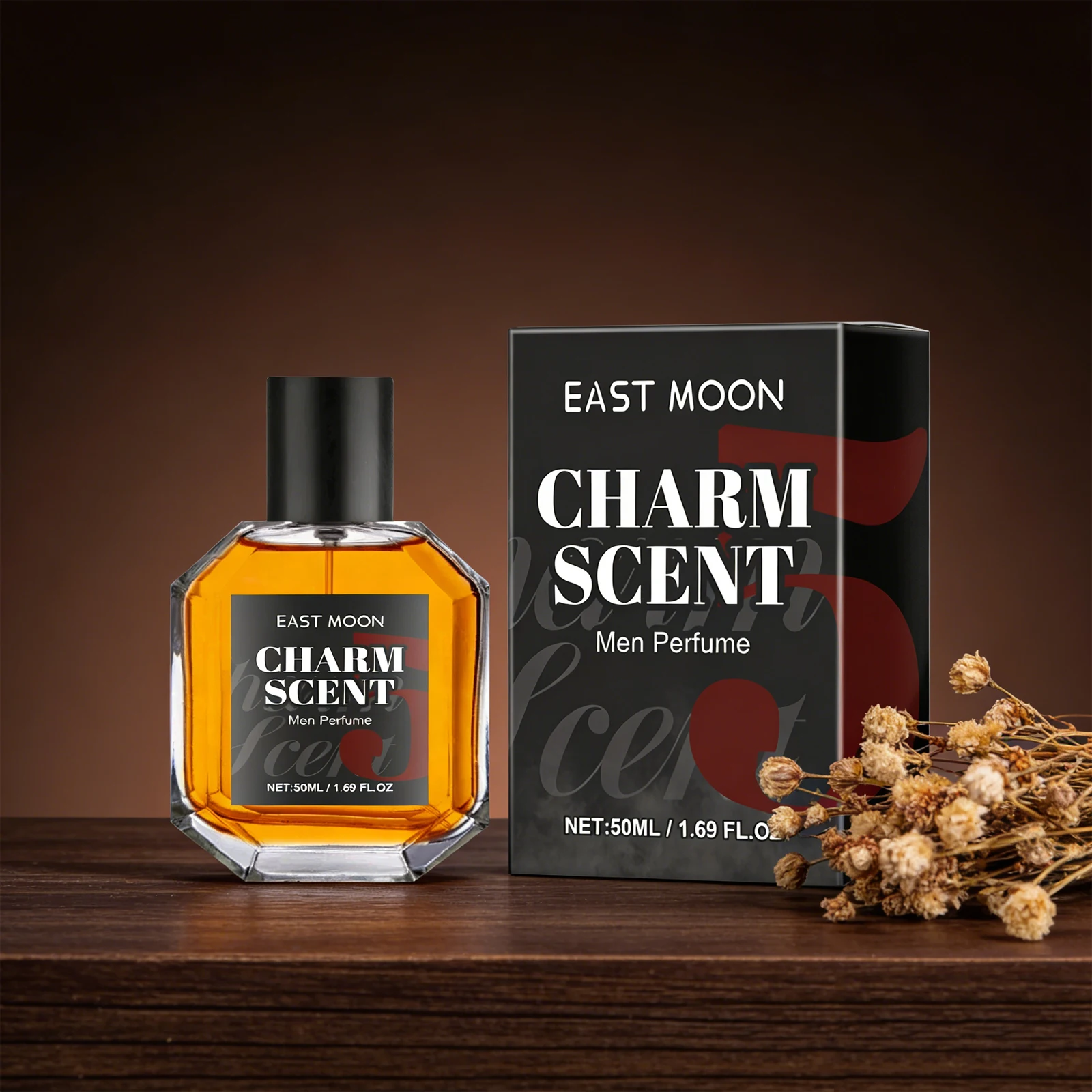 

Парфюм для мужчин EAST MOON 50 мл, аромат Charm Scent, стойкий, древесный, свежий и натуральный, подчеркивающий мужскую привлекательность.