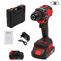 New Cordless Drill Rechargeable Electric Screwdriver Household Multi-function 2 Speed Power Tools For Makita 21V battery #20