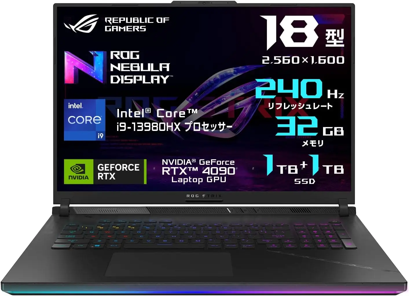 

SWIFT DISCOUNT SALES ON Brand New Original ROG Strix SCAR G18 G834JY-N6040W Notebook I9-13980HX 32GB 2TB RTX4090 32GB Memory Capacity