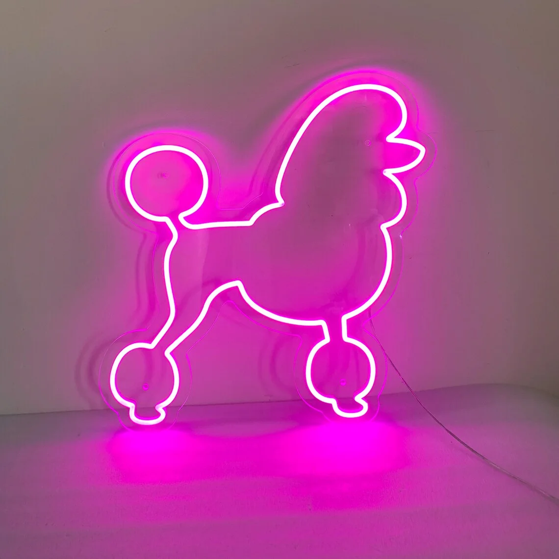 

Poodle Dog LED Neon Sign Poodle Dog Gift for Dog Lovers Poodle Dog Wall Decor Dog Decor Dog Room Decor