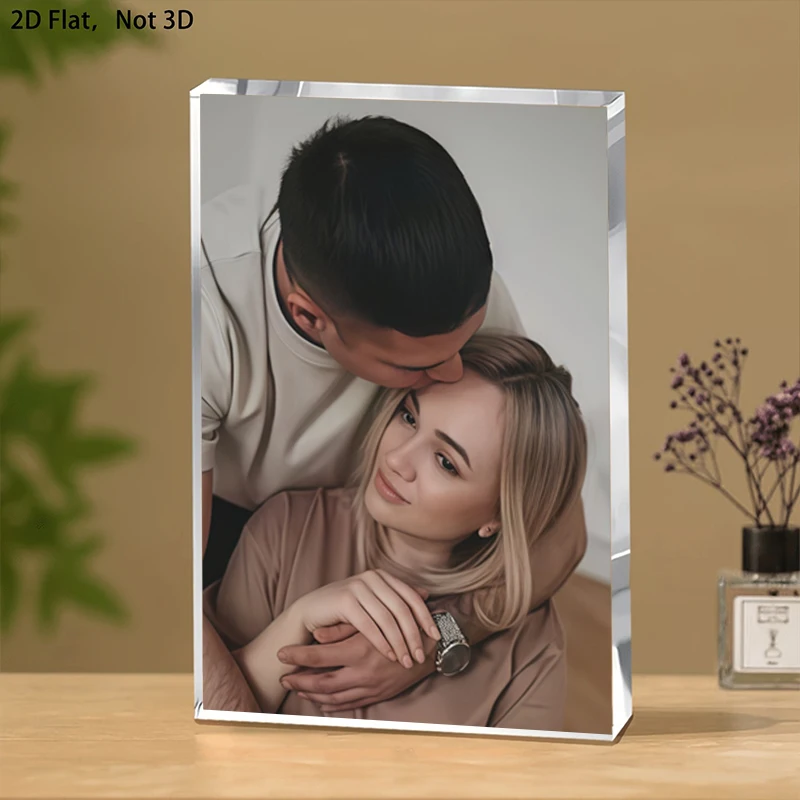 Customized acrylic photo frames, photo acrylic, personalized acrylic gifts, family, mother, friend birthdays, anniversaries, wed view 5