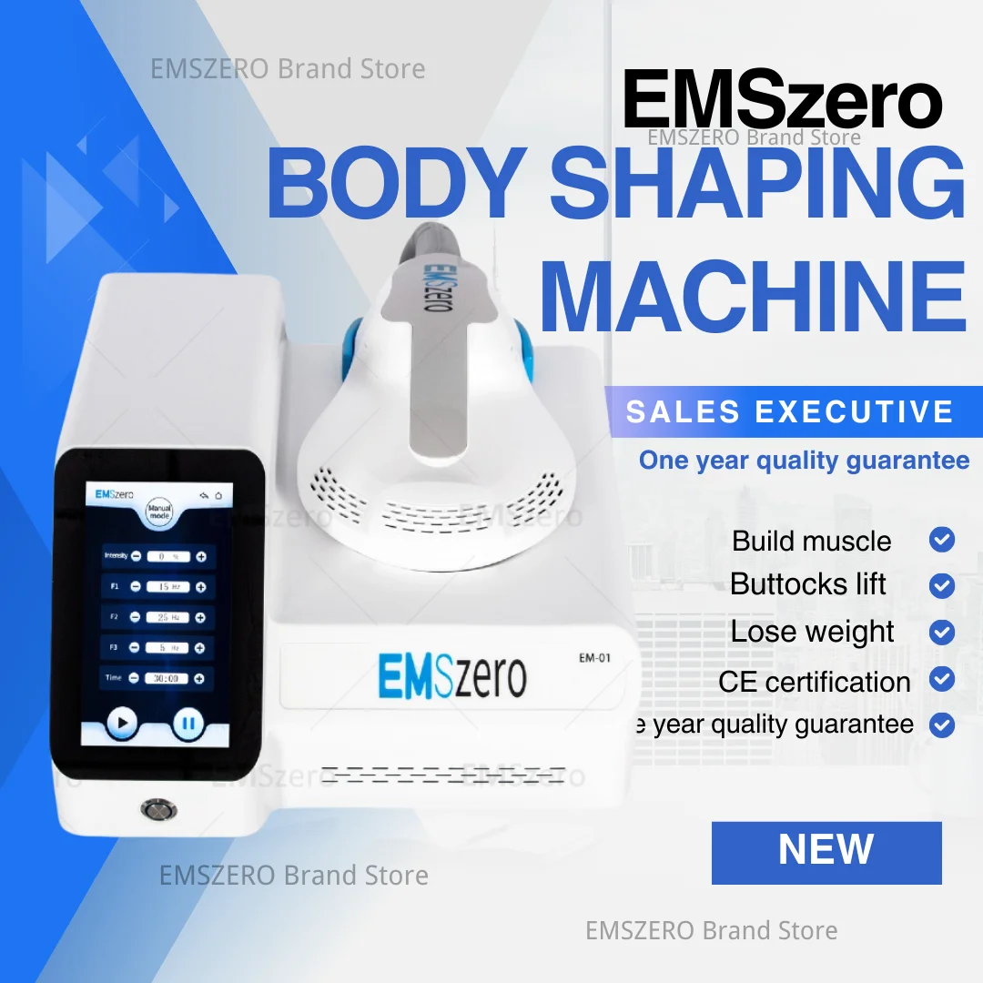 

EMSzero Neo 15 Tesla 6500W Hi-Emt EMS Portable Muscle Slimming And Weight Loss Engraving Body Sculpting Machine Salon