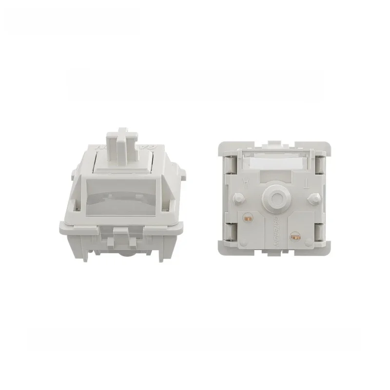 GATERON Smoothie Switch Linear Pre lubed 5 Pin POM Dual Spring With Light Guide Pole DIY For Mechanical Keyboard Switches — zdjęcie produktu 7