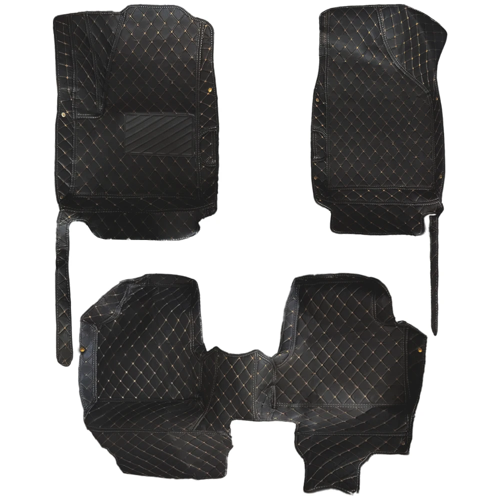 Tapis de sol de voiture automobile pour Dodge RAM 1500 2018, 5 sièges, en cuir PU, pour hommes et femmes, couverture complète