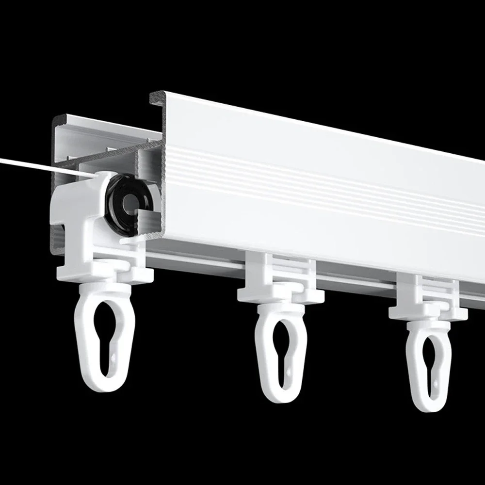 Ripple Fold Vorhangläufer mit Rail S Wave Design für Schienenzubehör und Stangenzubehör