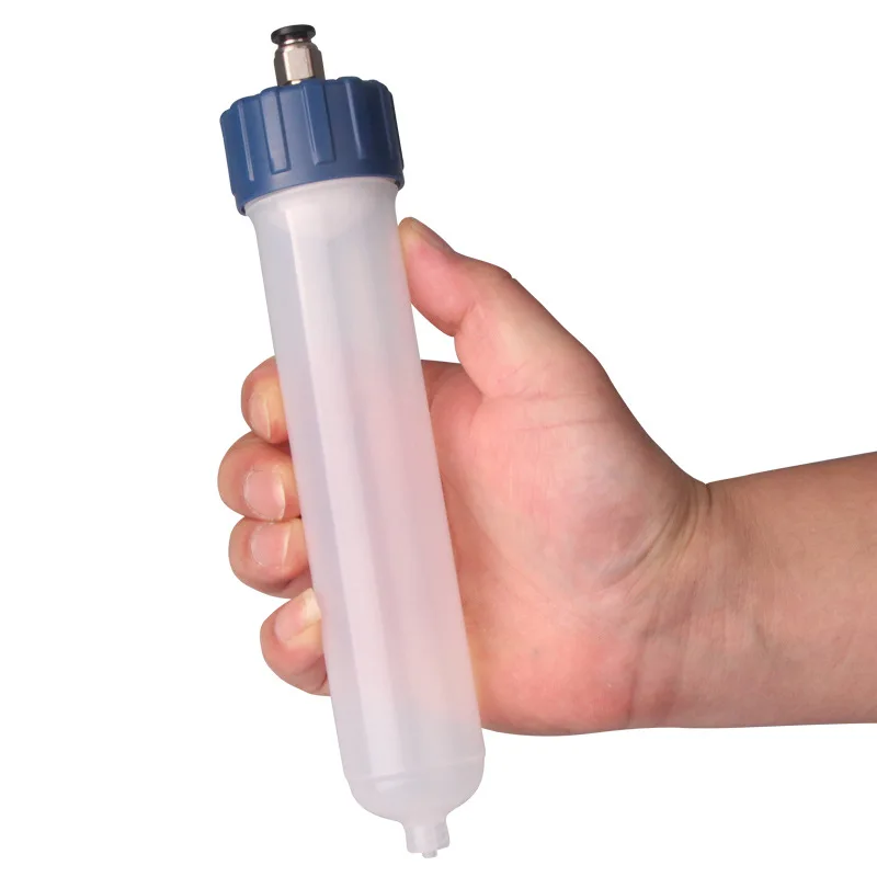 Free Shipping 100-500cc Industrial Dispenser Syringe Syringe Dispensing Barrel Thickened Plastic Syringe